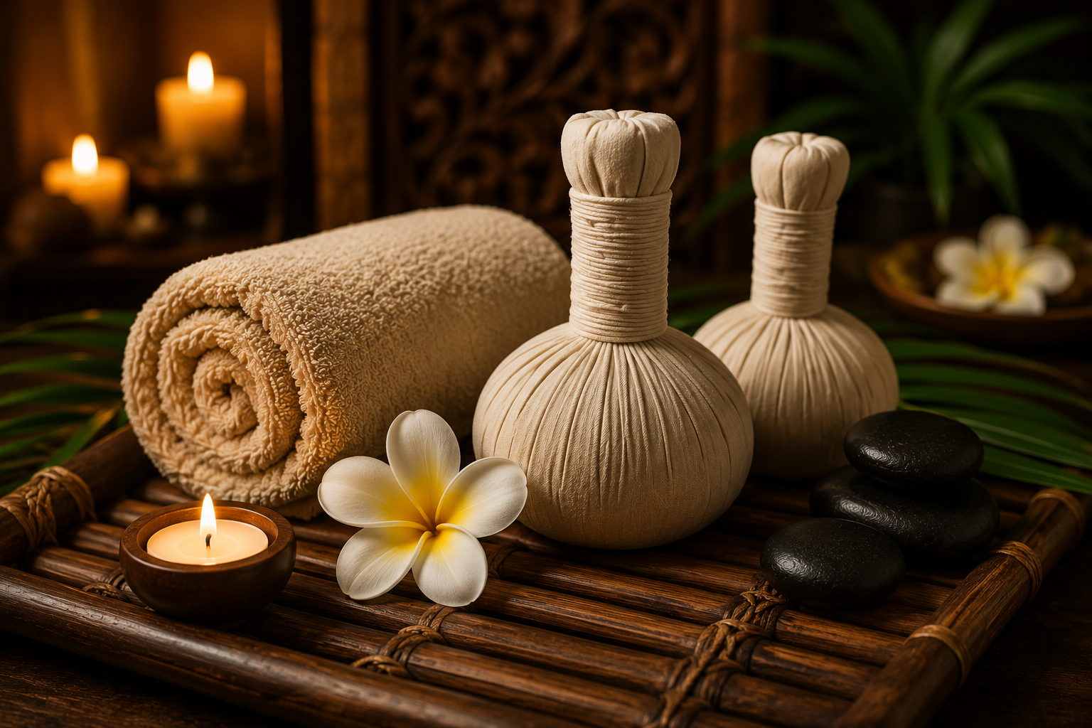 Hot Stone Therapy at Ocean Spa