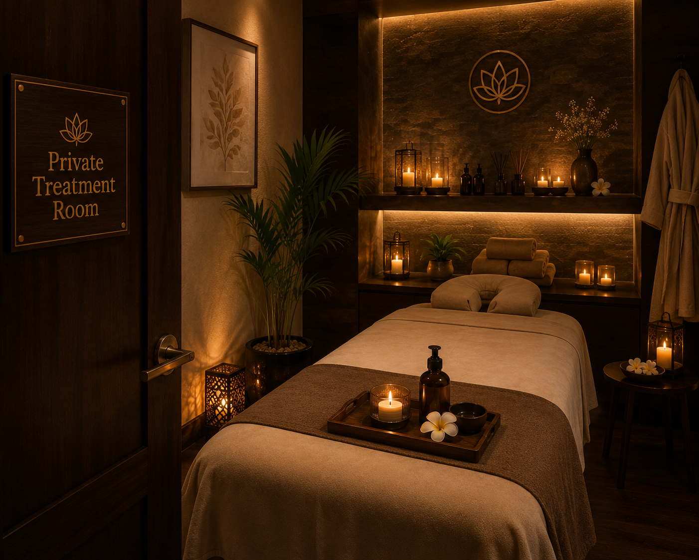 Private Treatment Room at Ocean Spa