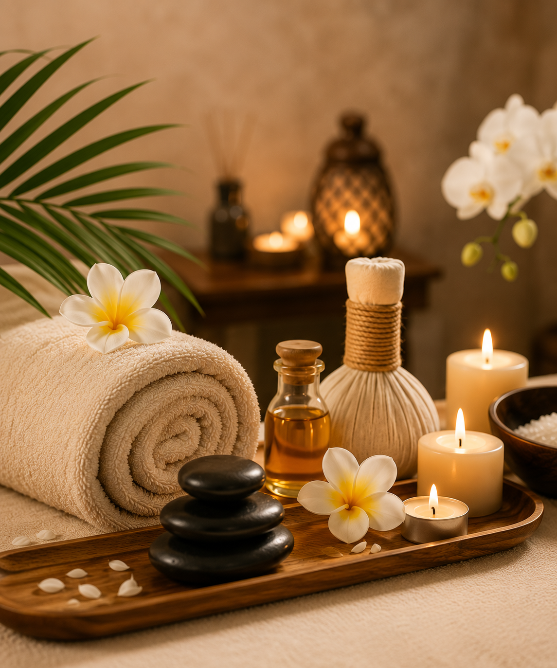 Massage therapy at Ocean Spa